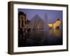 Louvre Pyramid, Paris, France-David Barnes-Framed Premium Photographic Print