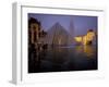 Louvre Pyramid, Paris, France-David Barnes-Framed Premium Photographic Print