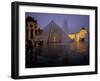 Louvre Pyramid, Paris, France-David Barnes-Framed Photographic Print