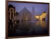 Louvre Pyramid, Paris, France-David Barnes-Framed Photographic Print