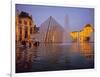 Louvre Pyramid, Paris, France-David Barnes-Framed Photographic Print