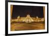 Louvre Pyramid, Paris, France-Sebastien Lory-Framed Photographic Print