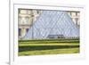 Louvre Pyramid-Cora Niele-Framed Giclee Print