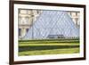 Louvre Pyramid-Cora Niele-Framed Giclee Print