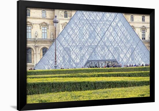 Louvre Pyramid-Cora Niele-Framed Giclee Print