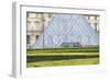 Louvre Pyramid-Cora Niele-Framed Giclee Print