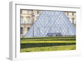 Louvre Pyramid-Cora Niele-Framed Giclee Print