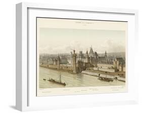 Louvre Sous Charles V, 1380-null-Framed Giclee Print