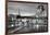 Louvre with Eiffel Tower Vista #2-Alan Blaustein-Framed Photographic Print