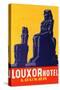 Louxor Hotel Luggage Label-Z-Stretched Canvas