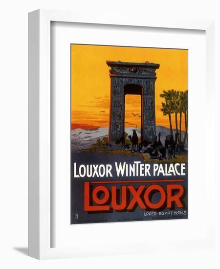 Louxor Winter Palace-null-Framed Giclee Print