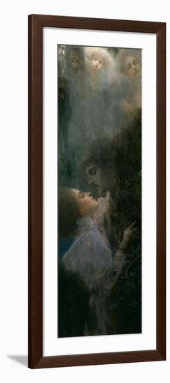 Love, 1895-Gustav Klimt-Framed Giclee Print