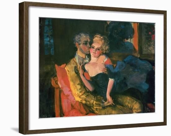 Love, 1910-Konstantin Andreevic Somov-Framed Giclee Print