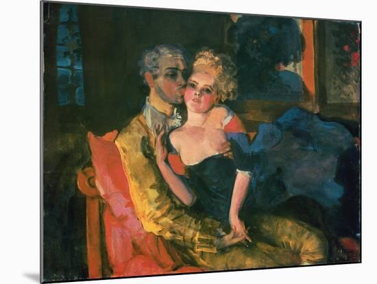 Love, 1910-Konstantin Andreevic Somov-Mounted Giclee Print