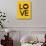 Love 1-NaxArt-Art Print displayed on a wall