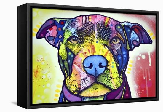 Love a Bull This Years Love 2013 Part 1-Dean Russo-Framed Stretched Canvas