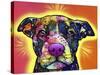 Love a Bull-Dean Russo-Stretched Canvas