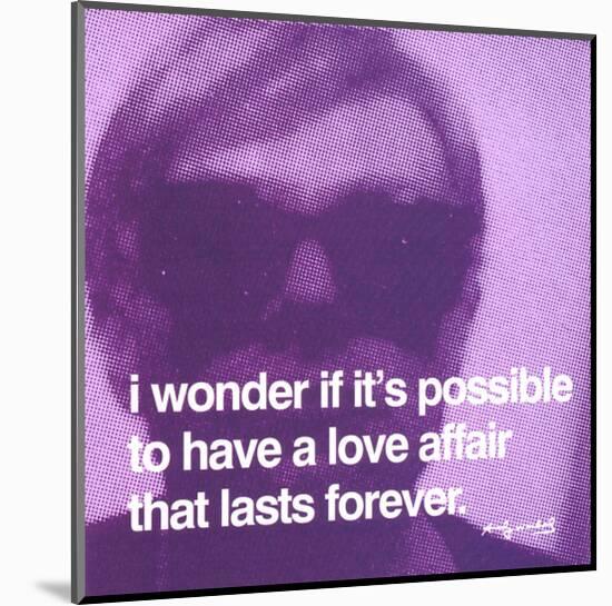 Love Affair-null-Mounted Art Print