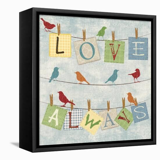 Love Always Birds-Piper Ballantyne-Framed Stretched Canvas