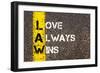 Love Always Wins - Law Concept-StanciuC-Framed Photographic Print