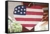 Love America, Heart and US Flag-Joseph Sohm-Framed Stretched Canvas