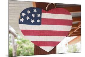 Love America, Heart and US Flag-Joseph Sohm-Mounted Photographic Print