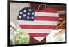 Love America, Heart and US Flag-Joseph Sohm-Framed Photographic Print