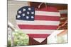 Love America, Heart and US Flag-Joseph Sohm-Mounted Photographic Print
