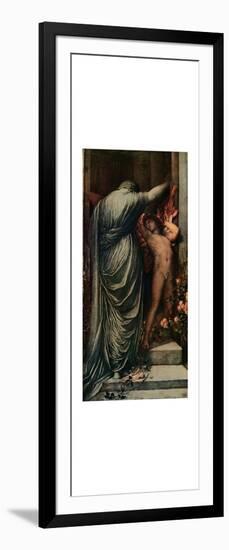 'Love and Death', c1877, (1917)-George Frederick Watts-Framed Art Print