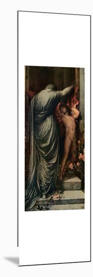 'Love and Death', c1877, (1917)-George Frederick Watts-Mounted Art Print