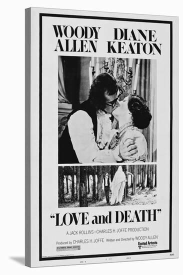 Love and Death, Woody Allen, Diane Keaton, 1975-null-Stretched Canvas