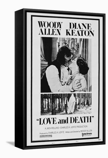 Love and Death, Woody Allen, Diane Keaton, 1975-null-Framed Stretched Canvas