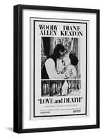 Love and Death, Woody Allen, Diane Keaton, 1975-null-Framed Art Print