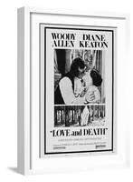 Love and Death, Woody Allen, Diane Keaton, 1975-null-Framed Art Print