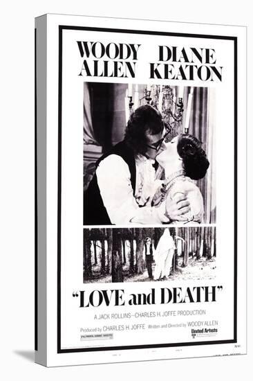 Love and Death, Woody Allen, Diane Keaton, 1975-null-Stretched Canvas