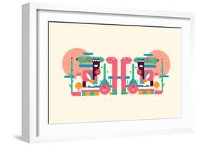 Love and Form-null-Framed Art Print