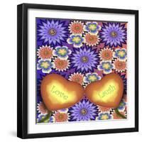 Love And Laugh-Fractalicious-Framed Giclee Print