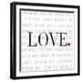 Love and Life I-SD Graphics Studio-Framed Art Print