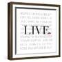 Love and Life II-SD Graphics Studio-Framed Premium Giclee Print
