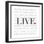 Love and Life II-SD Graphics Studio-Framed Premium Giclee Print