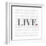 Love and Life II-SD Graphics Studio-Framed Premium Giclee Print