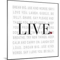Love and Life II-SD Graphics Studio-Mounted Premium Giclee Print