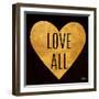 Love and Live I-Patricia Pinto-Framed Art Print