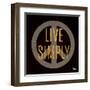 Love and Live II-Patricia Pinto-Framed Art Print