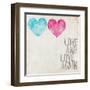 Love and Love Again-Mimi Marie-Framed Art Print