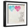 Love and Love Again-Mimi Marie-Framed Art Print