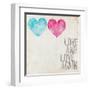 Love and Love Again-Mimi Marie-Framed Art Print