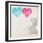 Love and Love Again-Mimi Marie-Framed Art Print