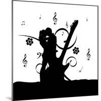 Love And Music-Ata Alishahi-Mounted Giclee Print