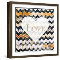 Love and Peace Square I-Patricia Pinto-Framed Art Print